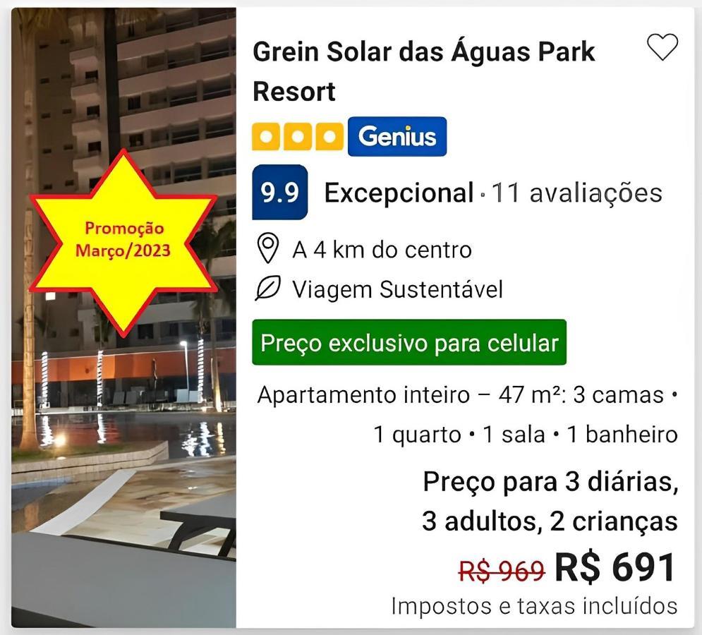 Grein Solar Das Aguas Park Resort Olimpia Ngoại thất bức ảnh